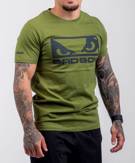 BAD BOY logo classic TSHIRT- khaki